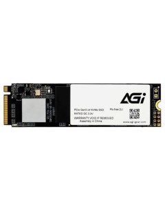 SSD накопитель AI298 500GIMAI298 500ГБ M 2 2280 PCIe 3 0 x4 NVMe M 2 Agi