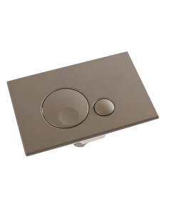 Кнопка смыва Globe пластик серый soft touch Oli
