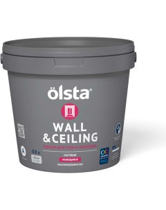 Краска для стен и потолков Olsta