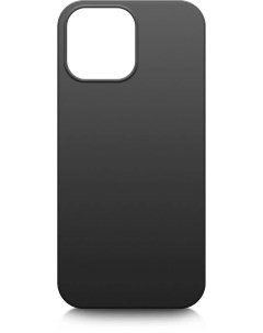 Чехол накладка для смартфона Apple iPhone 13 Pro Max силикон черный 40443 Borasco