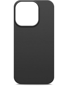 Чехол накладка для смартфона Apple iPhone 14 Pro силикон черный 70803 Borasco