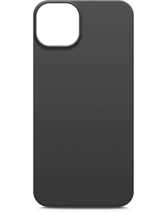 Чехол накладка для смартфона Apple iPhone 14 Plus силикон черный 70802 Borasco