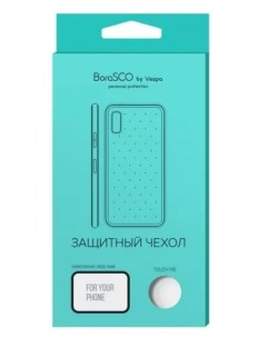 Чехол накладка для смартфона HONOR 9S силикон прозрачный 38850 Borasco