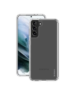Чехол Gel Pro для смартфона Samsung Galaxy S21 поликарбонат термопластичный полиуретан прозрачный 87 Deppa