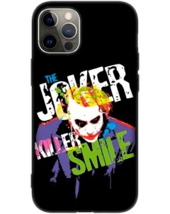 Чехол накладка Joker для смартфона Apple iPhone 12 12 Pro пластик черный 124210 Deppa