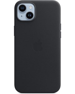 Чехол накладка Leather Case для смартфона iPhone 14 Plus кожа черный MPP93ZM A Apple