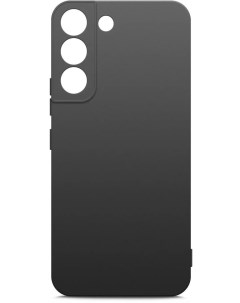 Чехол накладка для смартфона Samsung Galaxy S22 силикон черный 70116 Borasco