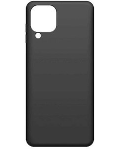 Чехол накладка для смартфона Samsung Galaxy A22 M22 силикон черный 40290 Borasco