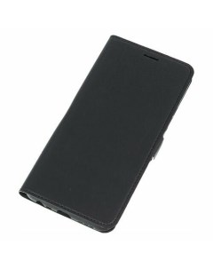 Чехол книжка для смартфона Xiaomi Redmi 9 искусственная кожа микрофибра черный 39074 Borasco