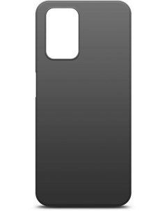 Чехол накладка для смартфона Xiaomi Redmi 10 силикон черный 40471 Borasco