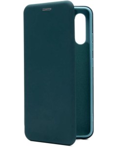 Чехол книжка для смартфона Samsung Galaxy A32 искусственная кожа микрофибра зеленый 39882 Borasco