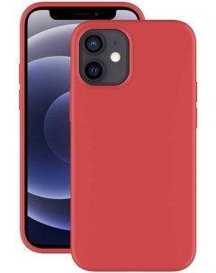 Чехол Gel Color для смартфона Apple iPhone 12 mini термопластичный полиуретан TPU красный 87761 Deppa