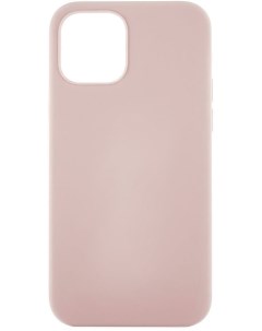 Чехол накладка Touch Case для смартфона Apple iPhone 12 12 Pro силикон микрофибра светло розовый CS6 Ubear