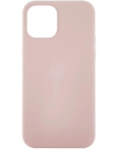 Чехол накладка Touch Case для смартфона Apple iPhone 12 mini силикон микрофибра светло розовый CS61L Ubear