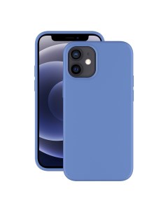Чехол Gel Color для смартфона Apple iPhone 12 mini термопластичный полиуретан TPU синий 87762 Deppa