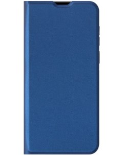 Чехол книжка для смартфона Samsung Galaxy A03 Core искусственная кожа полиуретан синий 88162 Deppa