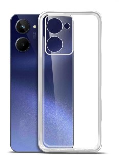 Чехол накладка для смартфона Realme 10 4G силикон прозрачный 71180 Borasco