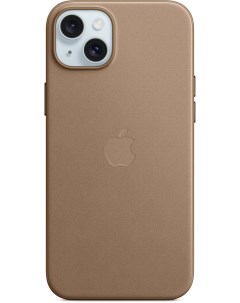 Чехол накладка FineWoven Case with MagSafe для смартфона iPhone 15 Plus серо коричневый MT473FE A Apple
