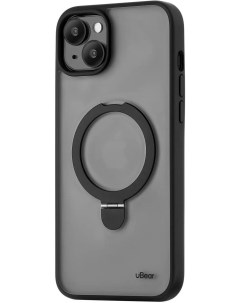 Чехол накладка Clip Mag Case with MagSafe для смартфона Apple iPhone 15 Plus пластик черный CS300BL6 Ubear