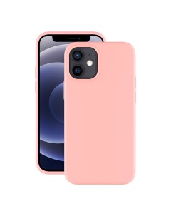 Чехол Gel Color для смартфона Apple iPhone 12 mini термопластичный полиуретан TPU розовый 87763 Deppa
