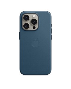 Чехол накладка FineWoven Case with MagSafe для смартфона iPhone 15 Pro микротвил синий MT4Q3FE A Apple