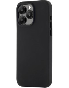 Чехол накладка Touch Mag Case для смартфона Apple iPhone 15 Pro Max силикон микрофибра черный CS277B Ubear