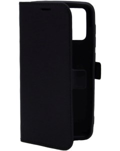 Чехол книжка для смартфона ZTE Blade L9 искусственная кожа микрофибра черный 40856 Borasco