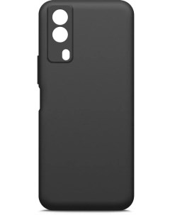 Чехол накладка для смартфона Vivo Y53s силикон черный 40725 Borasco