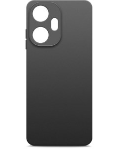 Чехол накладка для смартфона Realme C55 силикон черный 71697 Borasco