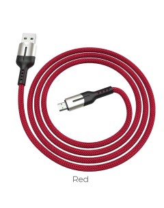 Кабель Micro USB USB 4A 1 2м красный U68 УТ 00009484 Hoco