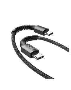Кабель USB Type C USB Type C 3А 1 м черный X71 Especial 6931474759016 Hoco
