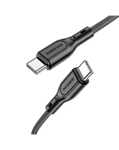 Кабель USB Type C USB Type C 3А 1 м черный BX66 Wide way 60W 6974443382464 Borofone