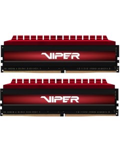 Комплект памяти DDR4 DIMM 64Gb 2x32Gb 3600MHz CL18 1 35V Viper 4 PV464G360C8K Retail Patriot memory