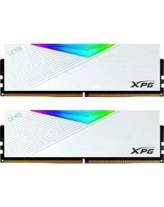 Комплект памяти DDR5 DIMM 64Gb 2x32Gb 6400MHz CL32 1 4V XPG Lancer RGB AX5U6400C3232G DCLAWH Retail Adata