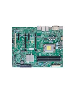 Материнская плата X13SAE 1xSocket1700 iW680 4xDDR5 2PCI Ex16 3xM 2 PCI E 8SATA3 RAID 0 1 5 10 7 1 ch Supermicro