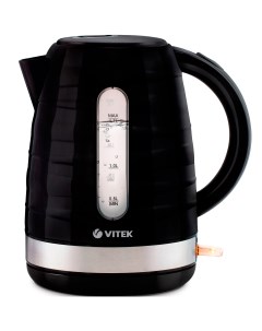 Чайник VT 1174 1 7л 2 2 кВт термостойкий пластик черный Vitek