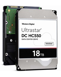 Жесткий диск HDD 18Tb DC HC550 3 5 7 2K 256Mb 4Kn SAS 12Gb s WUH721818AL4206 Western digital
