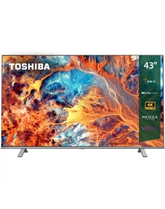 Телевизор 43 43C350KE 3840x2160 DVB T T2 C HDMIx3 USBx2 WiFi Smart TV черный 43C350KE Toshiba