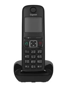 Радиотелефон AS690 RUS SYS DECT АОН черный S30852 H2816 S301 Gigaset