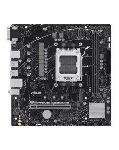 Материнская плата PRIME A620M E AM5 AMD A620 2xDDR5 DIMM PCI Ex16 4SATA3 7 1 ch GLAN 6 USB 3 2 VGA H Asus