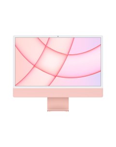 Моноблок iMac 24 4480х2520 M1 2 ГГц 8Gb RAM 512Gb SSD WiFi BT Cam MacOS розовый клавиатура мышь без  Apple