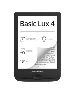 Электронная книга 618 Basic Lux 6 1024x758 E Ink Carta Touch 8Gb Wi Fi 1 3 А ч черный PB618 P WW Pocketbook