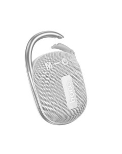 Портативная акустика HC17 BT 5 Вт FM AUX microSD Bluetooth подсветка серый Hoco