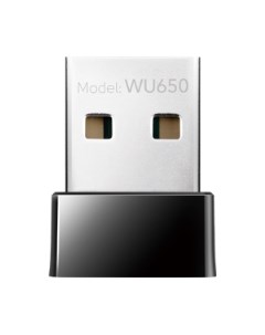 Адаптер Wi Fi WU650 802 11a n ac 2 4 5 ГГц до 633 Мбит с 17 дБм USB Cudy