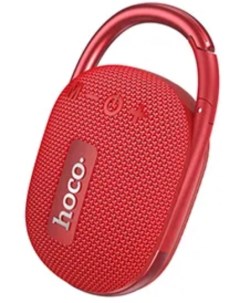Портативная акустика HC17 BT 5 Вт FM AUX microSD Bluetooth подсветка красный Hoco