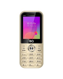 Мобильный телефон 2457 Jazz 2 4 320x240 TFT 32Mb BT 1xCam 2 Sim 2700 мА ч micro USB золотистый 2457  Bq