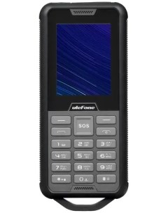 Мобильный телефон Armor Mini 2 2 4 320x240 TN 32Mb BT 1xCam 2 Sim 2100 мА ч micro USB темно серый UL Ulefone