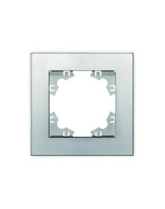 Рамка Афина 1 серебро A0053 S Universal