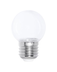 Лампа светодиодная E27 шар G45 3 Вт теплый свет SBL G45C 03 30K E27 Smartbuy