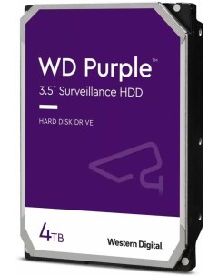 Жесткий диск HDD 4Tb Purple 3 5 5400rpm 256Mb SATA3 WD43PURZ Western digital